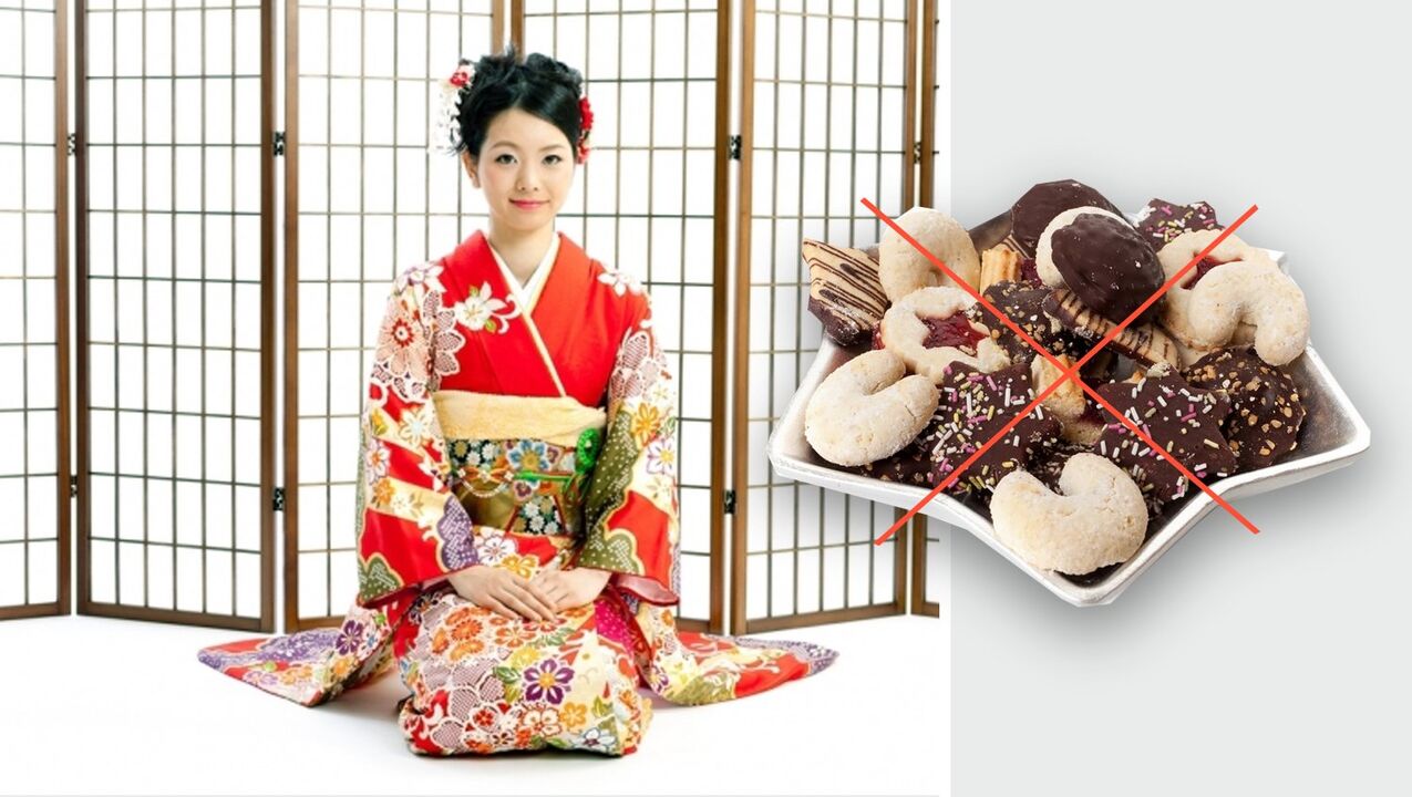 Verbotene Desserts über die japanische Ernährung