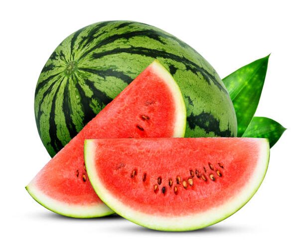 Wassermelone für die Wassermelonen-Diät